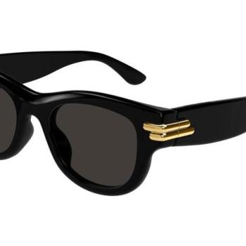 Bottega Veneta BV1323SK 001 ONE SIZE (52) Fekete Unisex Napszemüvegek kép