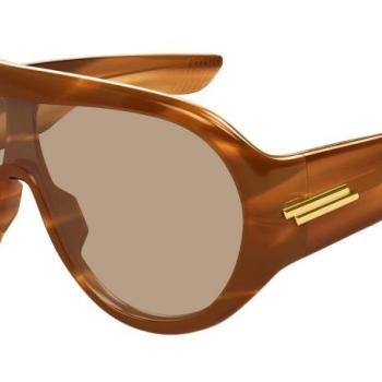 Bottega Veneta BV1345S 007 ONE SIZE (99) Havana Unisex Napszemüvegek kép