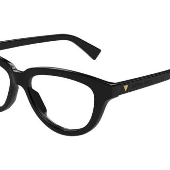 Bottega Veneta BV1366O 001 ONE SIZE (53) Fekete Férfi Dioptriás szemüvegek kép