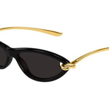Bottega Veneta BV1390S 001 ONE SIZE (56) Fekete Férfi Napszemüvegek kép