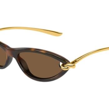 Bottega Veneta BV1390S 002 ONE SIZE (56) Havana Férfi Napszemüvegek kép