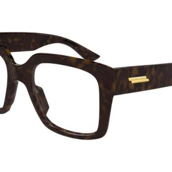 Bottega Veneta BV1409O 002 ONE SIZE (51) Havana Férfi Dioptriás szemüvegek kép