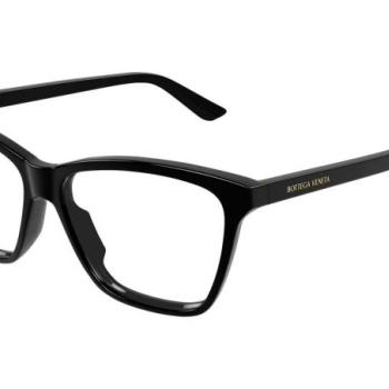 Bottega Veneta BV1421O 001 ONE SIZE (55) Fekete Férfi Dioptriás szemüvegek kép