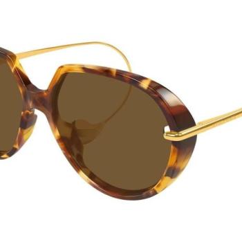 Bottega Veneta BV1436S 002 ONE SIZE (60) Havana Unisex Napszemüvegek kép