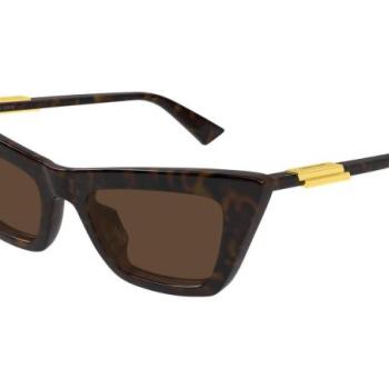Bottega Veneta BV1446S 002 ONE SIZE (53) Havana Férfi Napszemüvegek kép