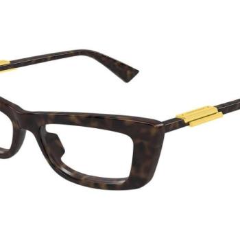 Bottega Veneta BV1449O 002 M (52) Havana Férfi Dioptriás szemüvegek kép