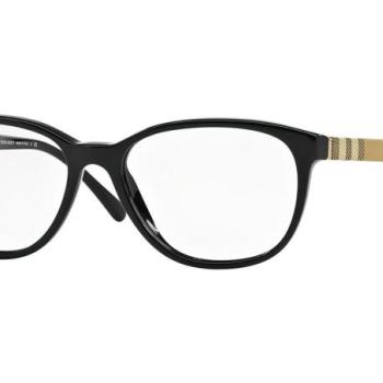 Burberry BE2172 3001 M (52) Fekete Férfi Dioptriás szemüvegek kép