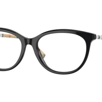 Burberry BE2389 3853 L (54) Fekete Férfi Dioptriás szemüvegek kép