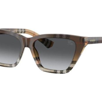 Burberry BE4468 4202T3 Polarized ONE SIZE (54) Barna Férfi Napszemüvegek kép