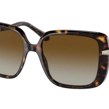 Bvlgari BV8237B 504/T5 Polarized ONE SIZE (55) Havana Férfi Napszemüvegek kép