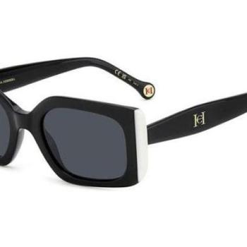 Carolina Herrera HER0182/S 80S/IR ONE SIZE (53) Fekete Férfi Napszemüvegek kép