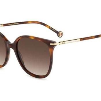 Carolina Herrera HER0229/S WR9/HA ONE SIZE (55) Havana Férfi Napszemüvegek kép
