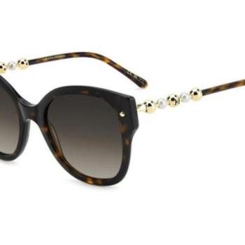 Carolina Herrera HER0318/S 086/HA ONE SIZE (55) Havana Férfi Napszemüvegek kép