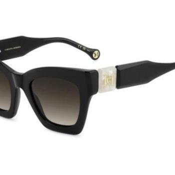 Carolina Herrera HER0327/S GBY/HA ONE SIZE (52) Fekete Férfi Napszemüvegek kép