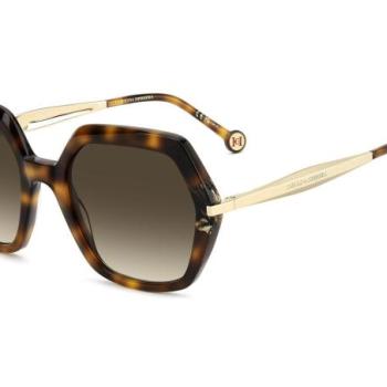 Carolina Herrera HER0347/S SX7/HA ONE SIZE (55) Havana Férfi Napszemüvegek kép