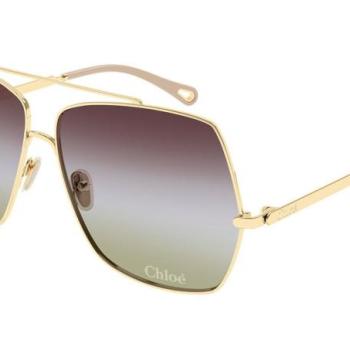 Chloe CH0278S 002 ONE SIZE (62) Arany Férfi Napszemüvegek kép