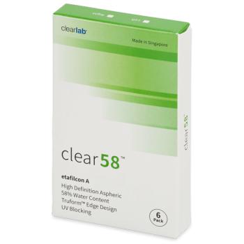 Clear 58 (6 db lencse) kép