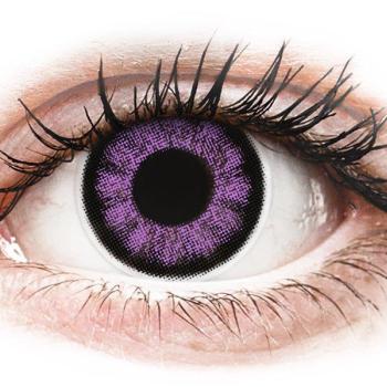 ColourVUE BigEyes Ultra Violet - dioptria nélkül (2 db lencse) kép