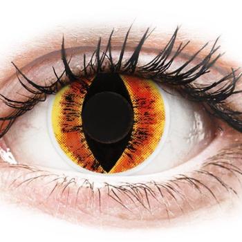 ColourVUE Crazy Lens Saurons Eye - dioptria nélkül (2 db lencse) kép