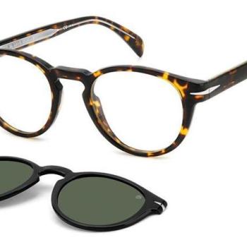 David Beckham DB7104/CS 086/UC ONE SIZE (49) Havana Női Dioptriás szemüvegek kép