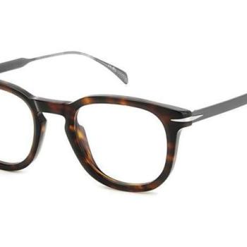David Beckham DB7122 4HU ONE SIZE (49) Havana Női Dioptriás szemüvegek kép