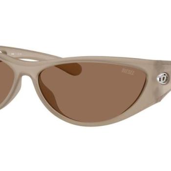 Diesel DL3004U 201273 ONE SIZE (63) Barna Unisex Napszemüvegek kép