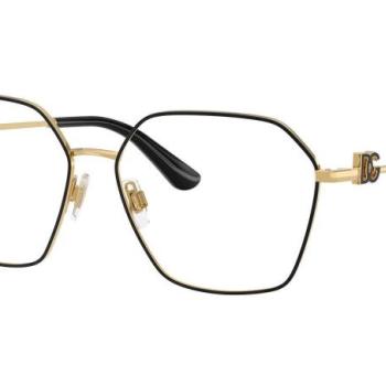 Dolce & Gabbana DG1366 1334 M (56) Fekete Férfi Dioptriás szemüvegek kép