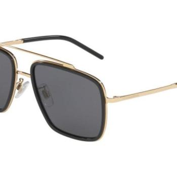 Dolce & Gabbana DG2220 02/81 Polarized ONE SIZE (57) Fekete Női Napszemüvegek kép