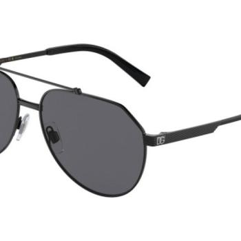 Dolce & Gabbana DG2288 110681 Polarized ONE SIZE (59) Fekete Női Napszemüvegek kép