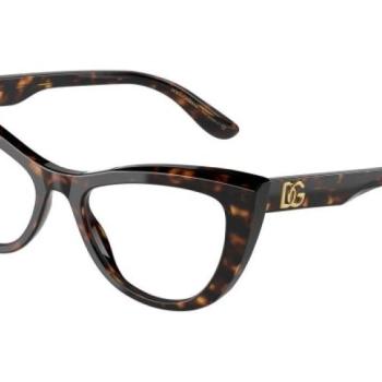 Dolce & Gabbana DG3354 502 L (54) Havana Férfi Dioptriás szemüvegek kép