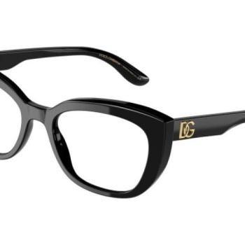 Dolce & Gabbana DG3355 501 L (55) Fekete Férfi Dioptriás szemüvegek kép