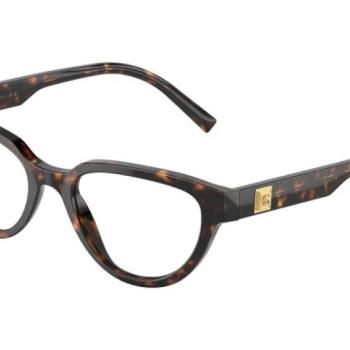 Dolce & Gabbana DG3358 502 L (53) Havana Férfi Dioptriás szemüvegek kép