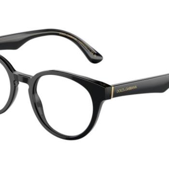 Dolce & Gabbana DG3361 3246 M (48) Fekete Férfi Dioptriás szemüvegek kép