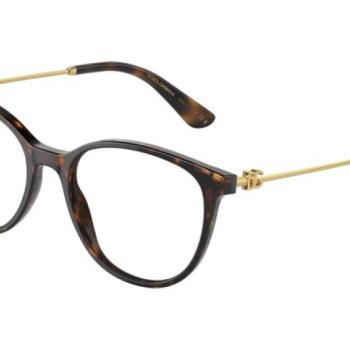 Dolce & Gabbana DG3363 502 M (52) Havana Férfi Dioptriás szemüvegek kép