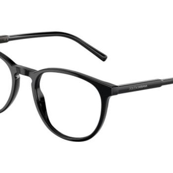 Dolce & Gabbana DG3366 501 M (52) Fekete Női Dioptriás szemüvegek kép