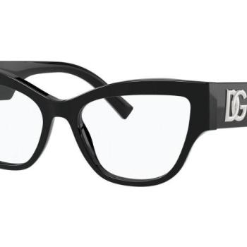 Dolce & Gabbana DG3378 501 L (55) Fekete Férfi Dioptriás szemüvegek kép