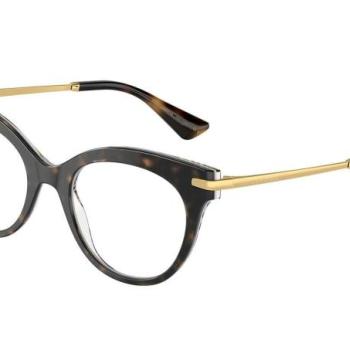 Dolce & Gabbana DG3392 3217 L (52) Havana Férfi Dioptriás szemüvegek kép