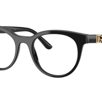 Dolce & Gabbana DG3399 501 L (52) Fekete Férfi Dioptriás szemüvegek kép