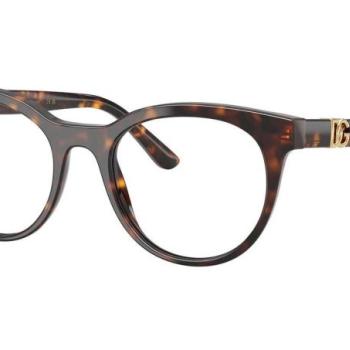 Dolce & Gabbana DG3399 502 L (52) Havana Férfi Dioptriás szemüvegek kép