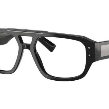 Dolce & Gabbana DG3406 2820 ONE SIZE (56) Fekete Női Dioptriás szemüvegek kép