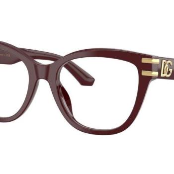 Dolce & Gabbana DG3418 3091 M (53) Vörös Férfi Dioptriás szemüvegek kép