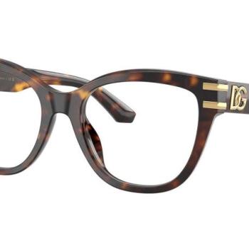 Dolce & Gabbana DG3418 502 L (55) Havana Férfi Dioptriás szemüvegek kép