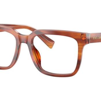 Dolce & Gabbana DG3422 3221 L (53) Barna Női Dioptriás szemüvegek kép