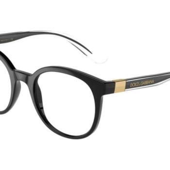 Dolce & Gabbana DG5083 501 M (49) Fekete Férfi Dioptriás szemüvegek kép