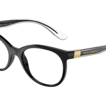 Dolce & Gabbana DG5084 501 L (55) Fekete Férfi Dioptriás szemüvegek kép