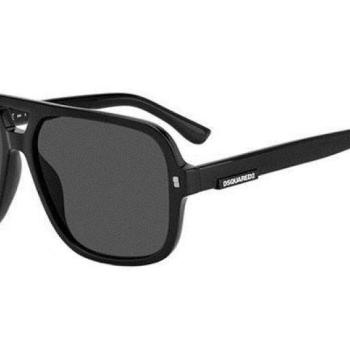 Dsquared2 D20003/S 807/IR ONE SIZE (59) Fekete Női Napszemüvegek kép