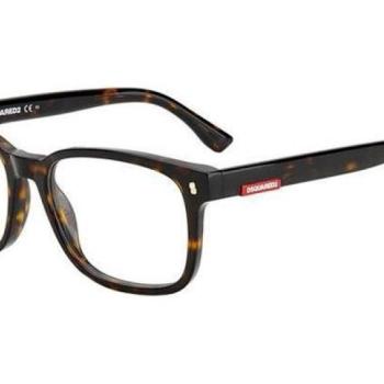 Dsquared2 D20008 086 M (55) Havana Női Dioptriás szemüvegek kép