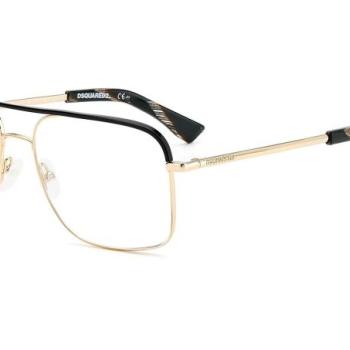 Dsquared2 D20018 2M2 ONE SIZE (57) Fekete Női Dioptriás szemüvegek kép