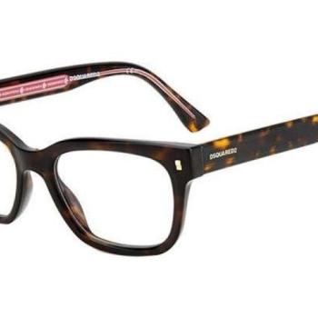 Dsquared2 D20027 086 ONE SIZE (52) Havana Férfi Dioptriás szemüvegek kép