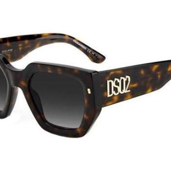 Dsquared2 D20031/S 086/9O ONE SIZE (53) Havana Unisex Napszemüvegek kép